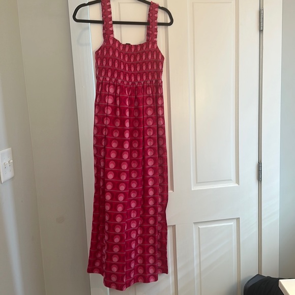 ZARA Printed Mini Dress Fushia - Picture 2 of 3